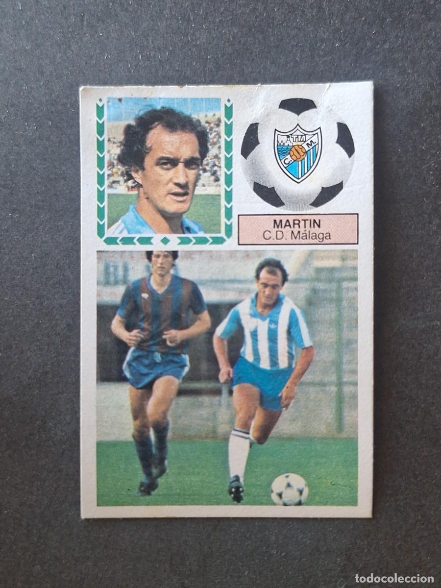 Cromos de f&uacute;tbol: L5 MARTIN C. D. MALAGA LIGA ESTE 1983 1984 83 84 DESPEGADO RECUPERADO