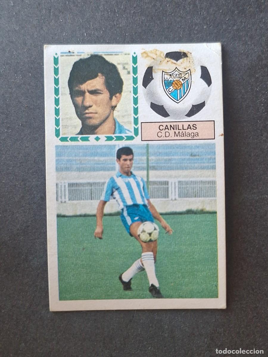 Cromos de f&uacute;tbol: L5 CANILLAS C. D. MALAGA LIGA ESTE 1983 1984 83 84 DESPEGADO RECUPERADO