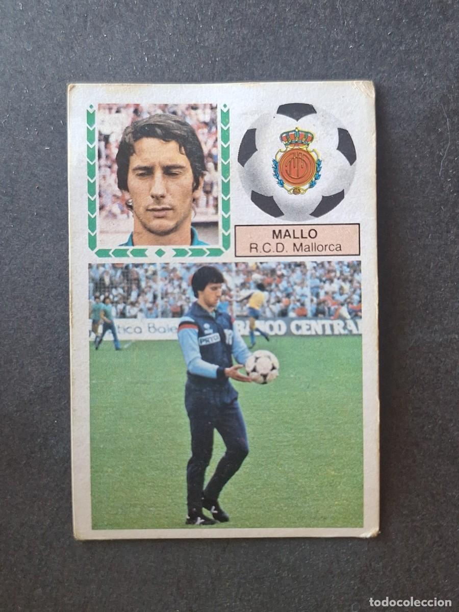 Cromos de f&uacute;tbol: L5 MALLO R. C. D. MALLORCA LIGA ESTE 1983 1984 83 84 DESPEGADO RECUPERADO