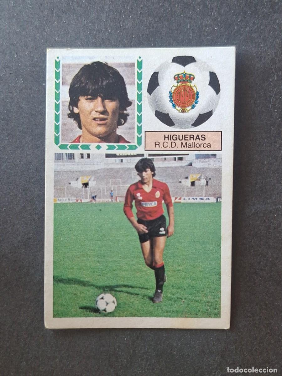 Cromos de f&uacute;tbol: L5 HIGUERAS R. C. D. MALLORCA LIGA ESTE 1983 1984 83 84 DESPEGADO RECUPERADO