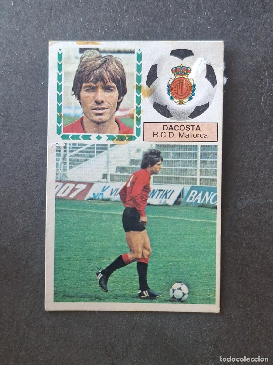 Cromos de f&uacute;tbol: L5 DACOSTA R. C. D. MALLORCA LIGA ESTE 1983 1984 83 84 DESPEGADO RECUPERADO