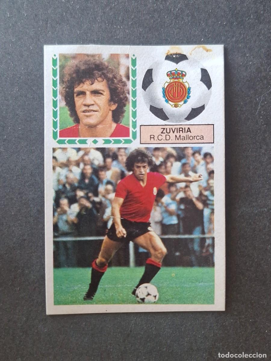 Cromos de f&uacute;tbol: L5 ZUVIRIA R. C. D. MALLORCA LIGA ESTE 1983 1984 83 84 DESPEGADO RECUPERADO