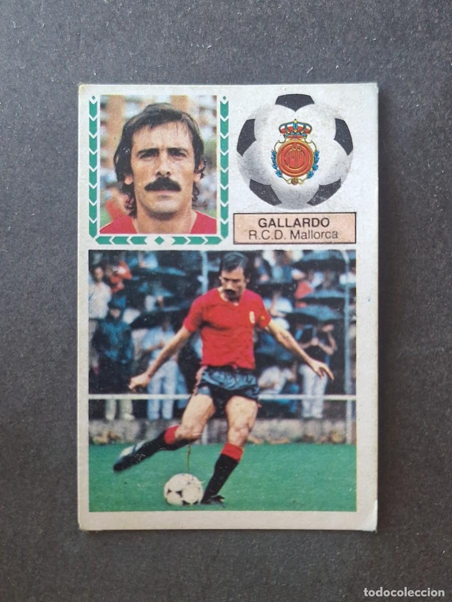 Cromos de f&uacute;tbol: L5 GALLARDO R. C. D. MALLORCA LIGA ESTE 1983 1984 83 84 DESPEGADO RECUPERADO