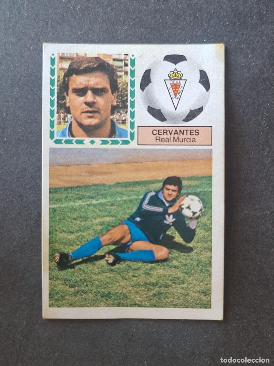 Cromos de f&uacute;tbol: L5 CERVANTES REAL MURCIA C. F. LIGA ESTE 1983 1984 83 84 DESPEGADO RECUPERADO