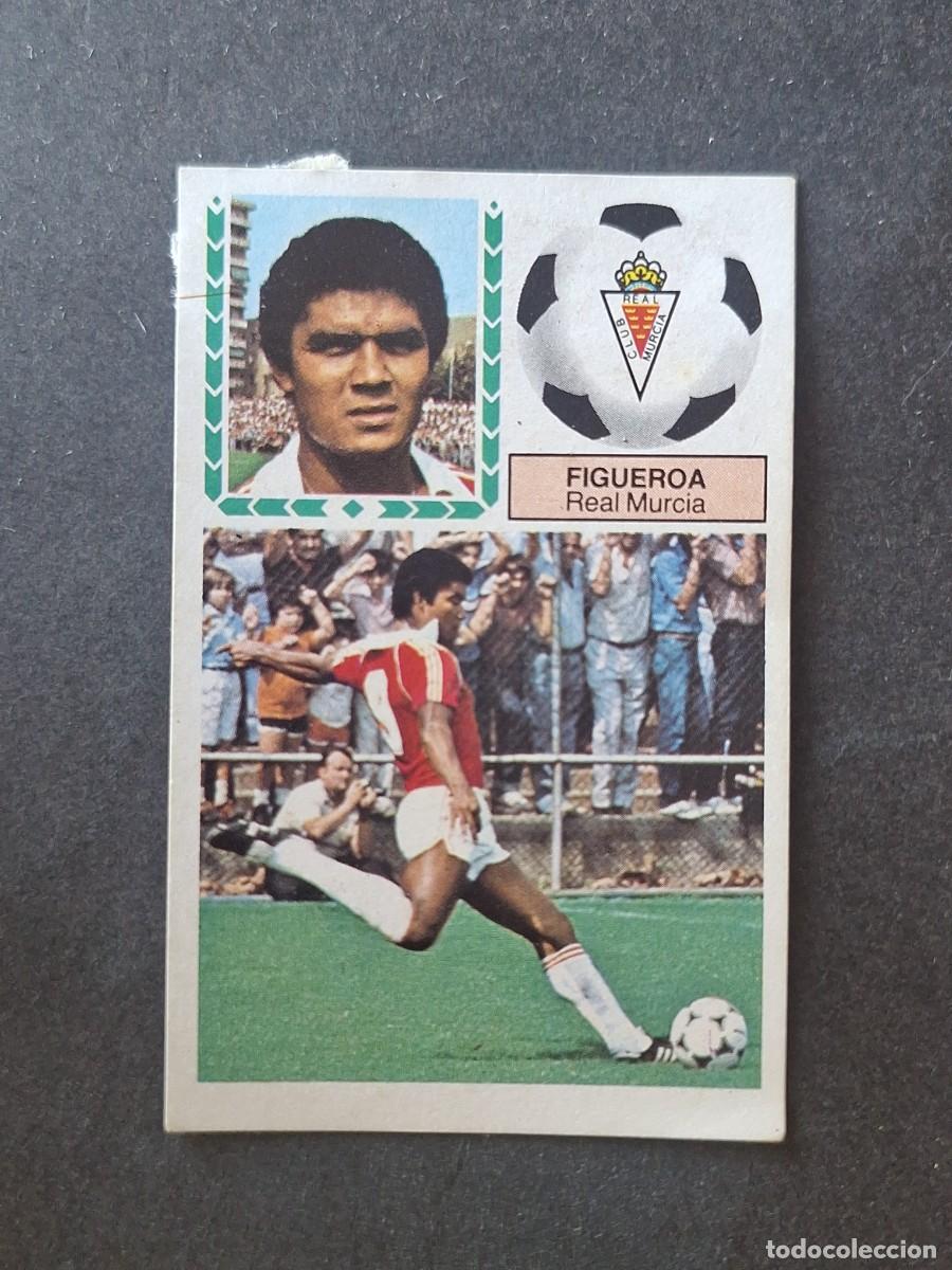 Cromos de f&uacute;tbol: L5 FIGUEROA REAL MURCIA C. F. LIGA ESTE 1983 1984 83 84 DESPEGADO RECUPERADO