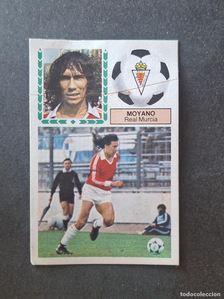 Cromos de f&uacute;tbol: L5 MOYANO REAL MURCIA C. F. LIGA ESTE 1983 1984 83 84 DESPEGADO RECUPERADO