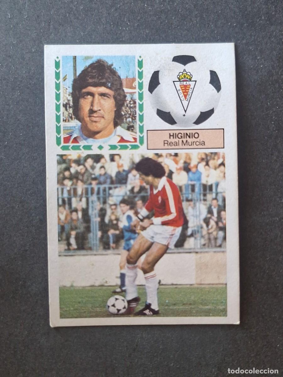 Cromos de f&uacute;tbol: L5 HIGINIO REAL MURCIA C. F. LIGA ESTE 1983 1984 83 84 DESPEGADO RECUPERADO
