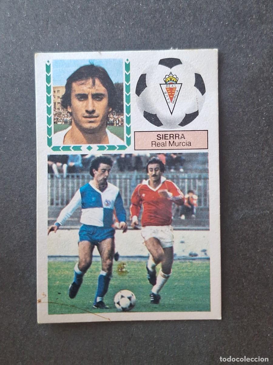 Cromos de f&uacute;tbol: L5 SIERRA REAL MURCIA C. F. LIGA ESTE 1983 1984 83 84 DESPEGADO RECUPERADO