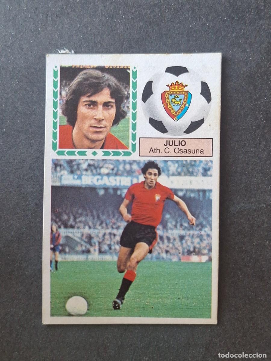 Cromos de f&uacute;tbol: L5 JULIO C. A. OSASUNA LIGA ESTE 1983 1984 83 84 DESPEGADO RECUPERADO