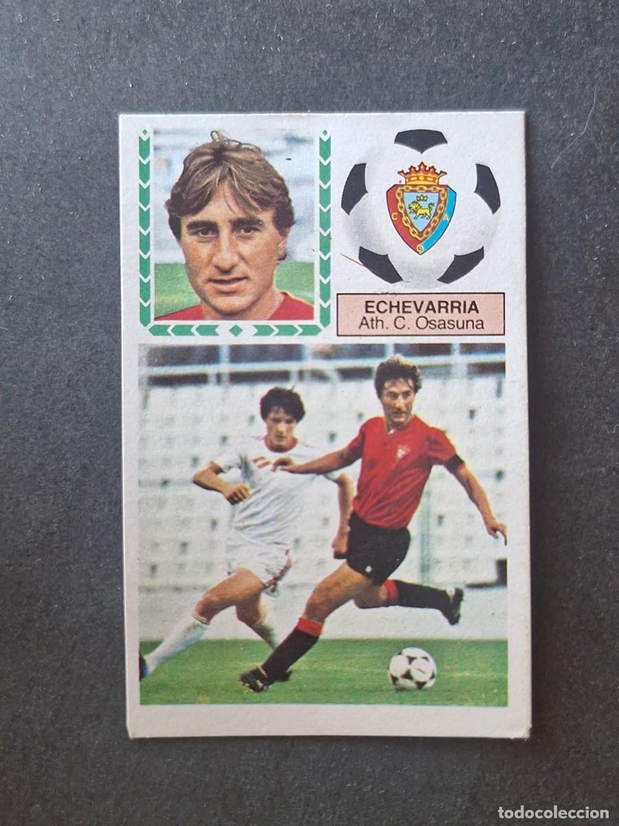 Cromos de f&uacute;tbol: L5 ECHEVARRIA C. A. OSASUNA LIGA ESTE 1983 1984 83 84 DESPEGADO RECUPERADO