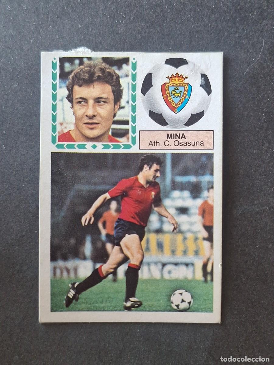 Cromos de f&uacute;tbol: L5 MINA C. A. OSASUNA LIGA ESTE 1983 1984 83 84 DESPEGADO RECUPERADO