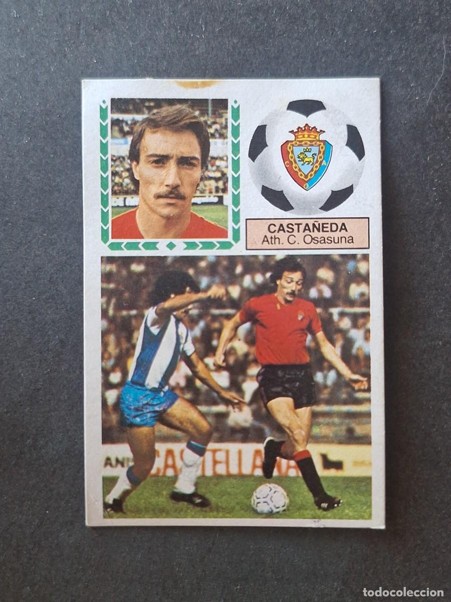Cromos de f&uacute;tbol: L5 CASTA&Ntilde;EDA C. A. OSASUNA LIGA ESTE 1983 1984 83 84 DESPEGADO RECUPERADO
