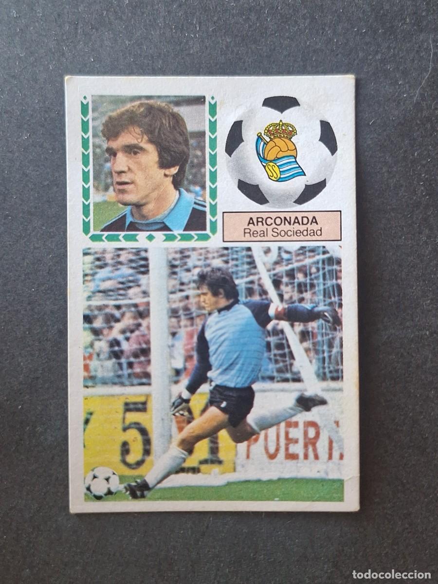 Cromos de f&uacute;tbol: L5 ARCONADA REAL SOCIEDAD LIGA ESTE 1983 1984 83 84 DESPEGADO RECUPERADO