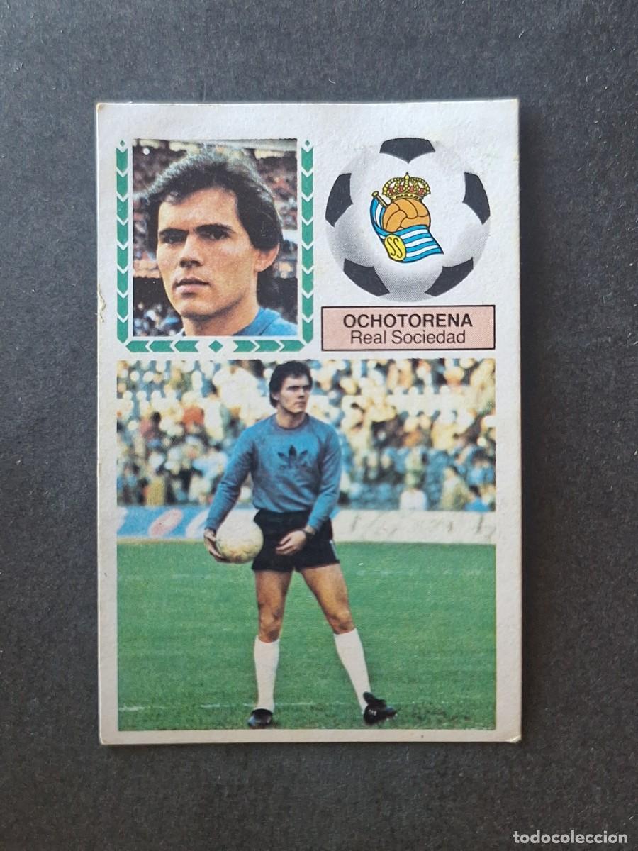 Cromos de f&uacute;tbol: L5 OCHOTORENA REAL SOCIEDAD LIGA ESTE 1983 1984 83 84 DESPEGADO RECUPERADO