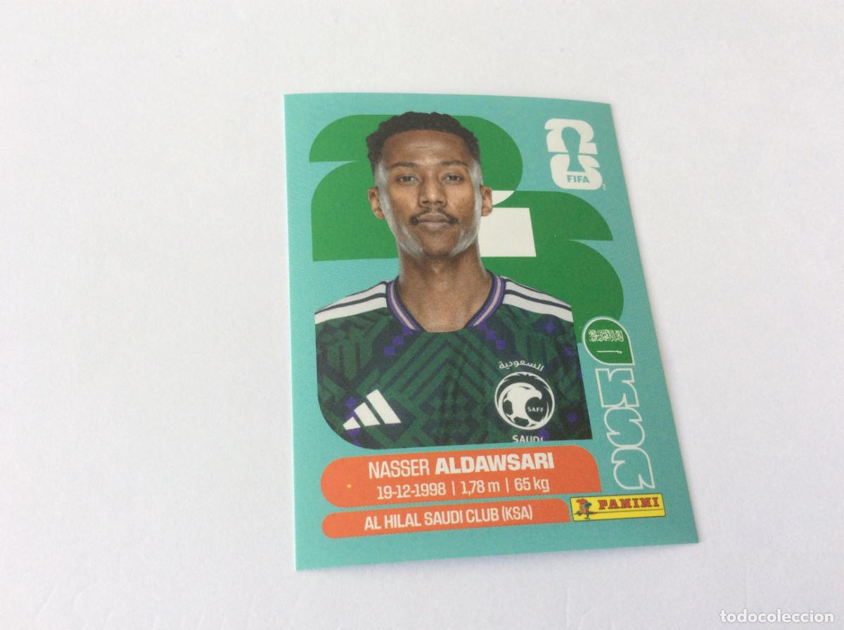 Cromos de f&uacute;tbol: KSA12 KSA 12 Nasser Aldawsari Arabia Saud&iacute; Sticker Cromo FIFA World Cup 2026 26 Panini Mundial