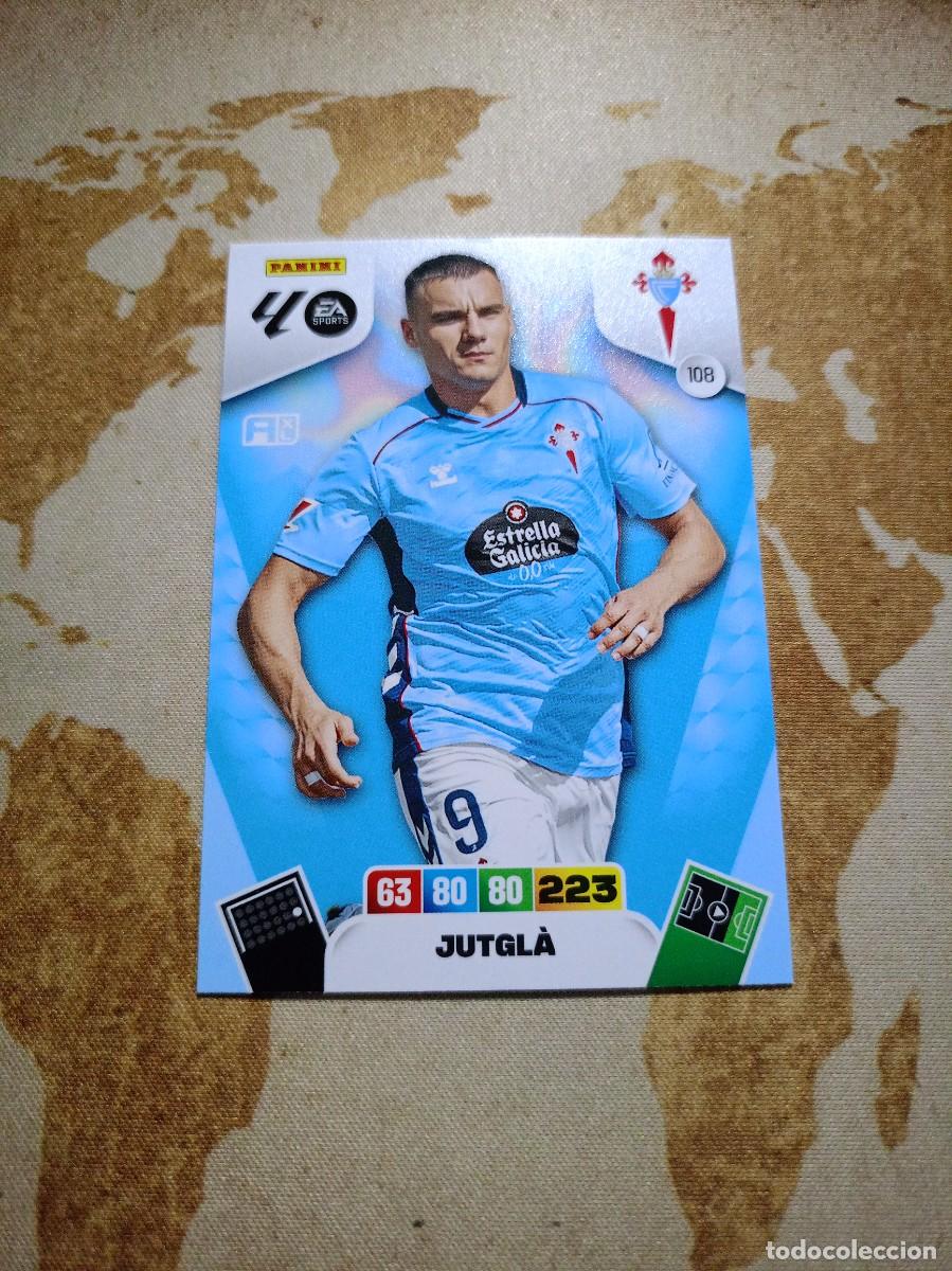 Cromos de f&uacute;tbol: Celta 108 JUTGL&Aacute; Adrenalyn 2025-26