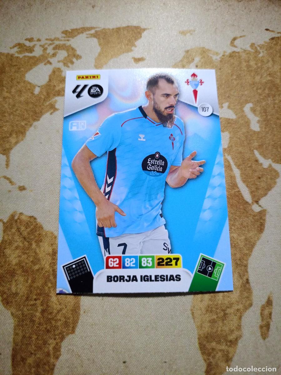 Cromos de f&uacute;tbol: Celta 107 BORJA IGLESIAS Adrenalyn 2025-26