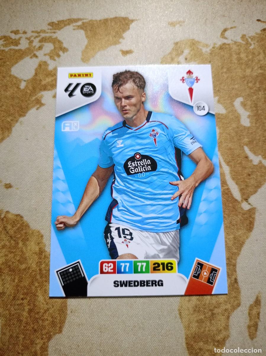 Cromos de f&uacute;tbol: Celta 104 SWEDBERG Adrenalyn 2025-26