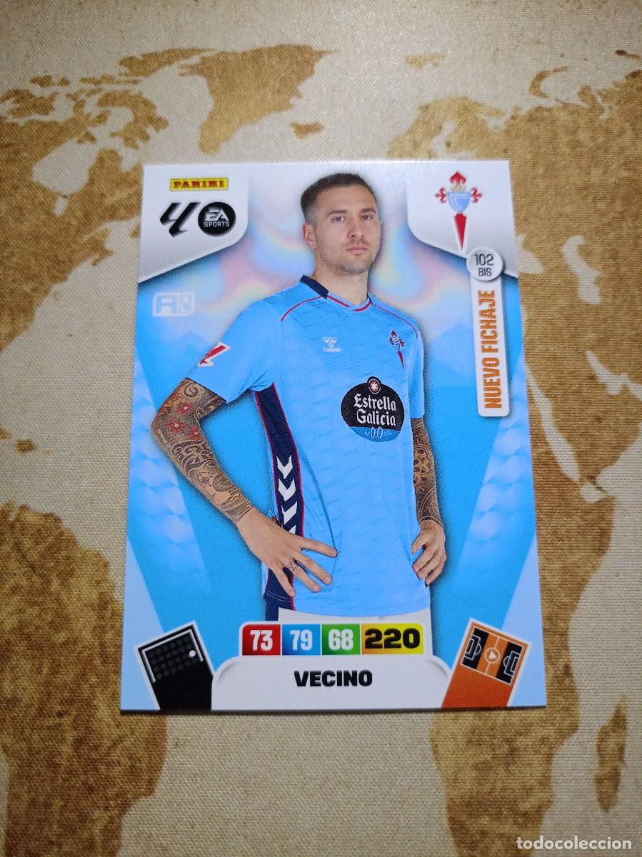 Cromos de f&uacute;tbol: Celta 102 bis VECINO Adrenalyn 2025-26