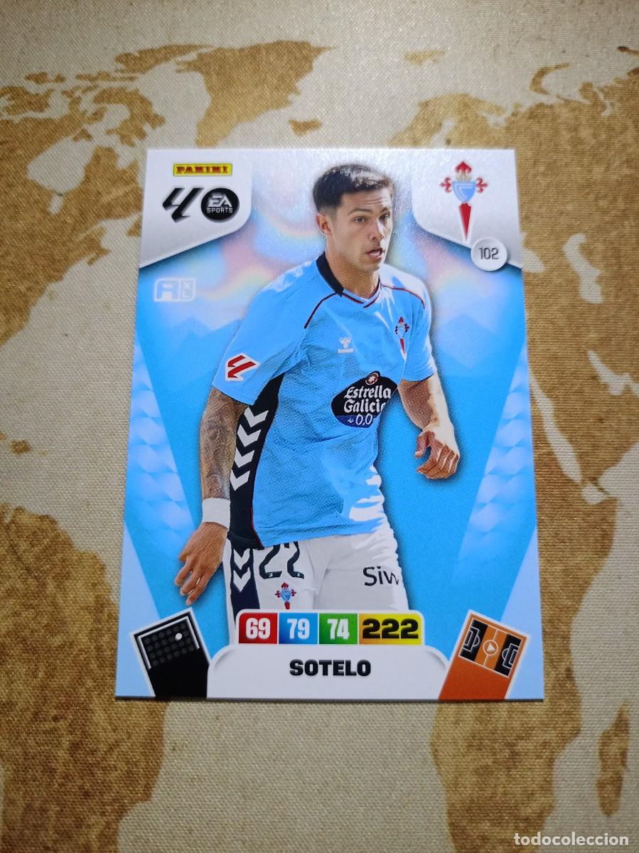 Cromos de f&uacute;tbol: Celta 102 SOTELO Adrenalyn 2025-26