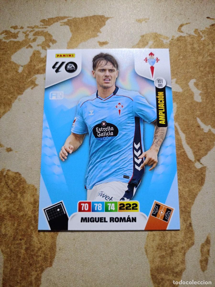 Cromos de f&uacute;tbol: Celta 101 bis MIGUEL ROM&Aacute;N Adrenalyn 2025-26