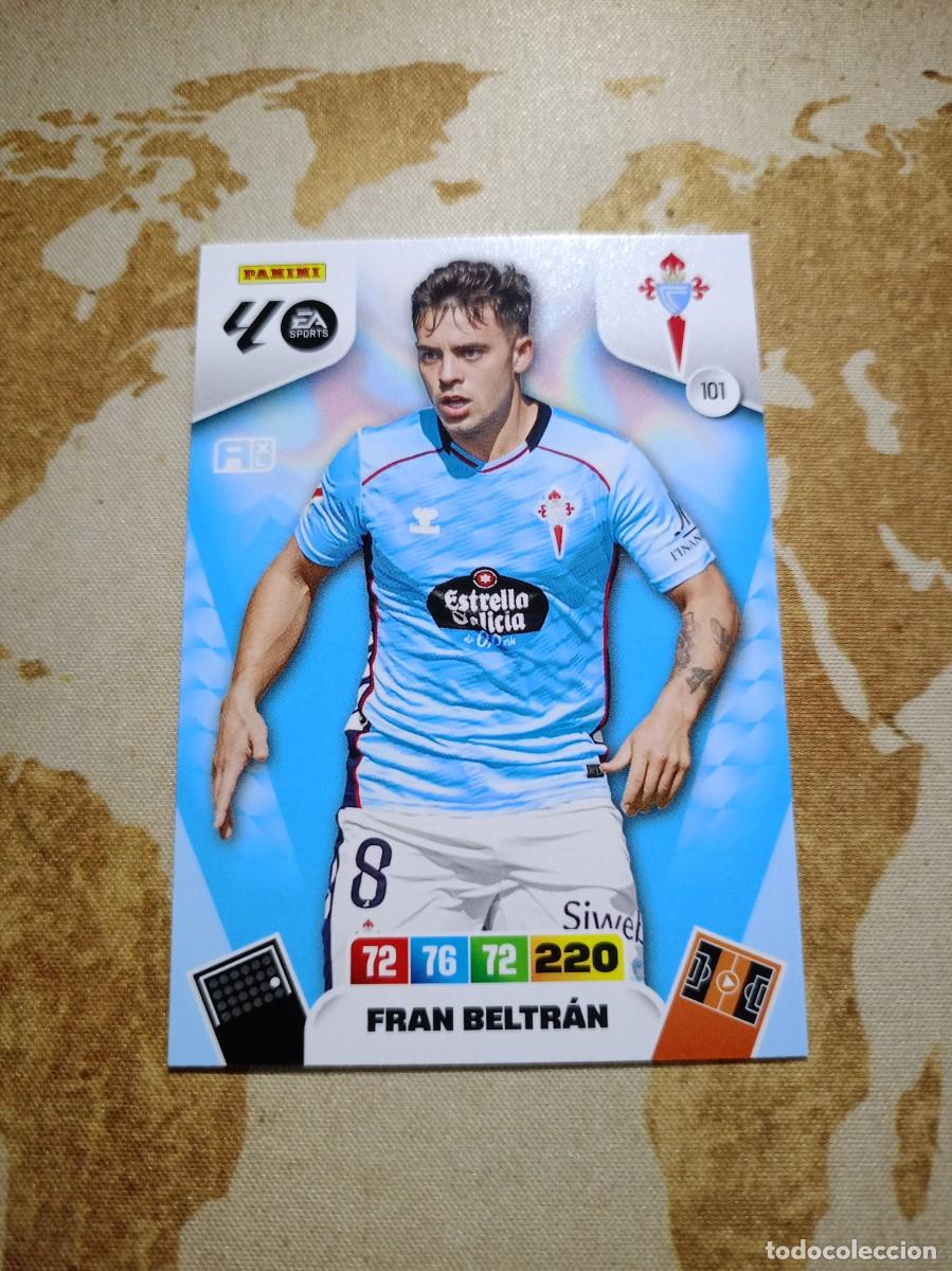 Cromos de f&uacute;tbol: Celta 101 FRAN BELTR&Aacute;N Adrenalyn 2025-26