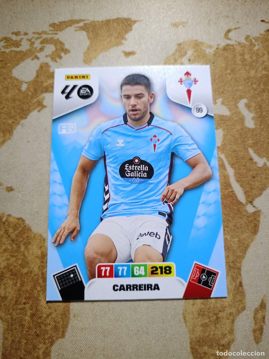 Cromos de f&uacute;tbol: Celta 99 CARREIRA Adrenalyn 2025-26
