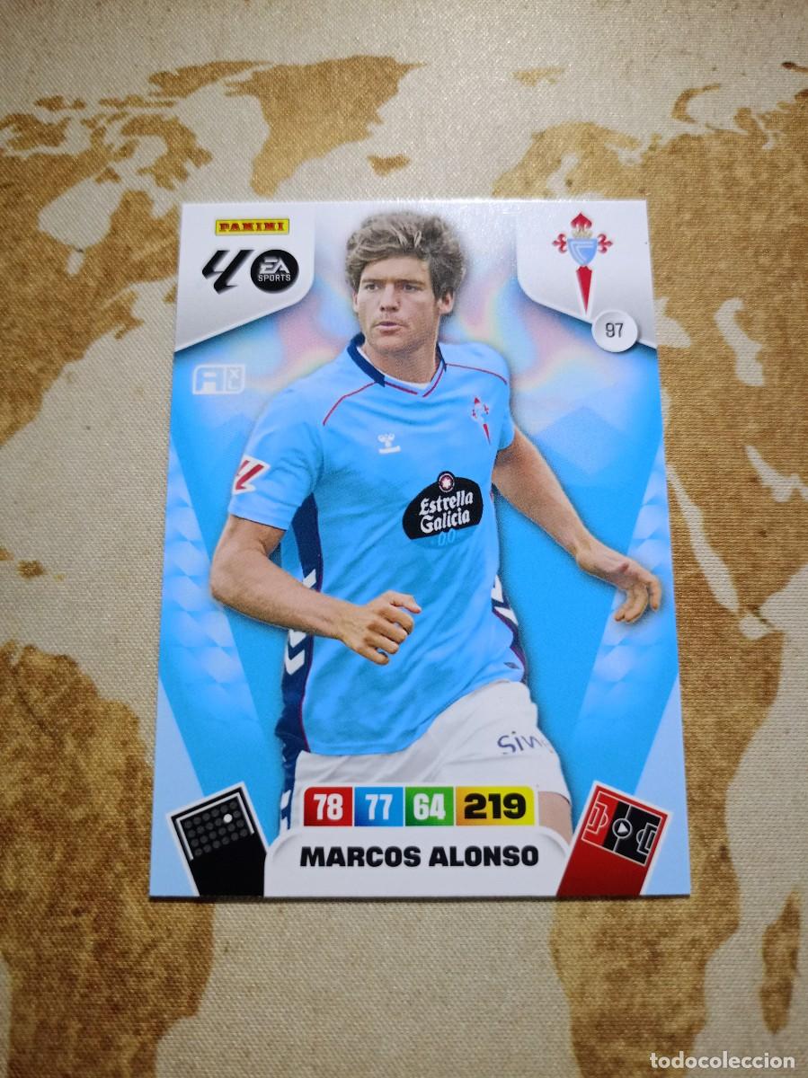 Cromos de f&uacute;tbol: Celta 97 MARCOS ALONSO Adrenalyn 2025-26