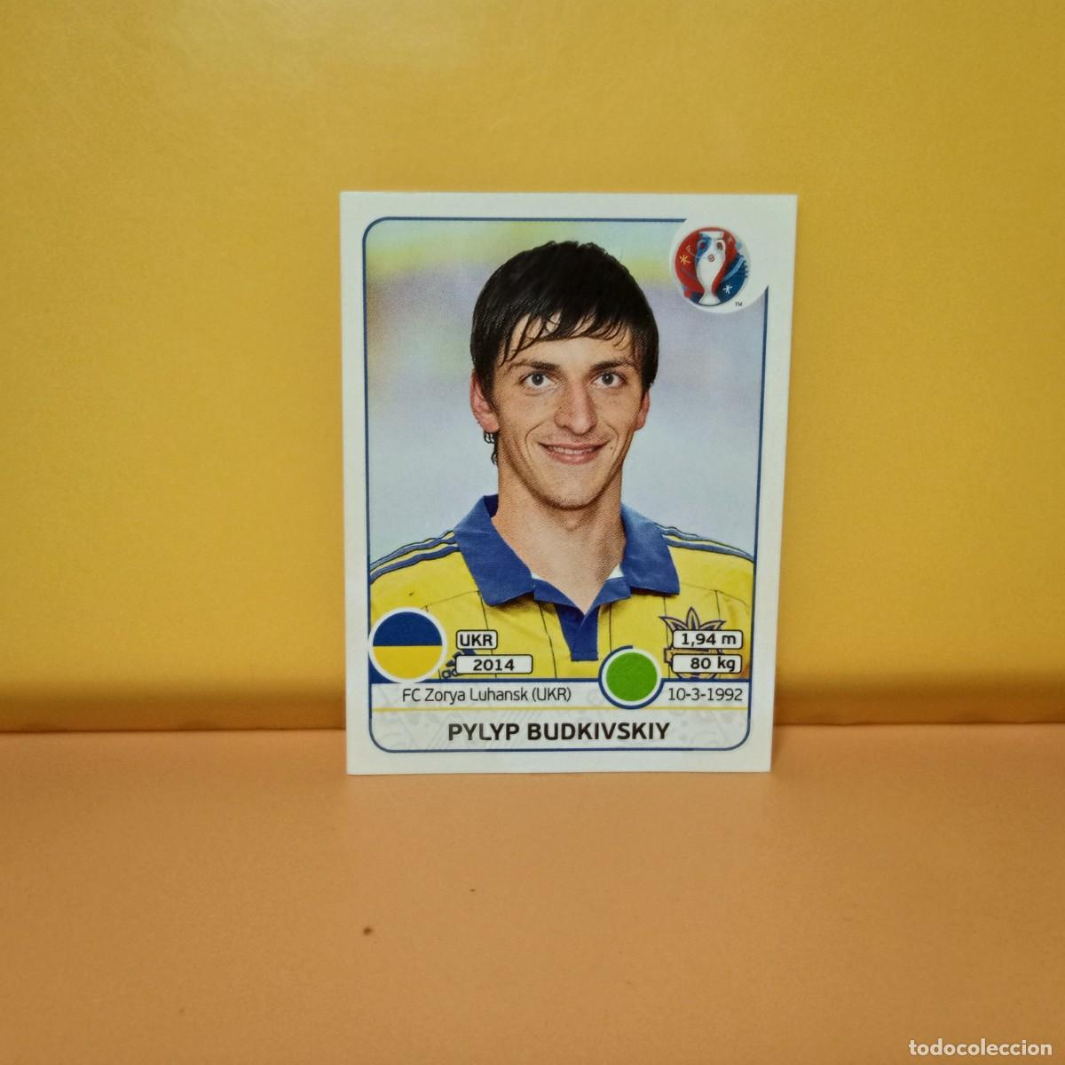 Cromos de f&uacute;tbol: PANINI EURO 2016 FRANCE; EUROCOPA FRANCIA: UCRANIA BUDKIVSKIY 290