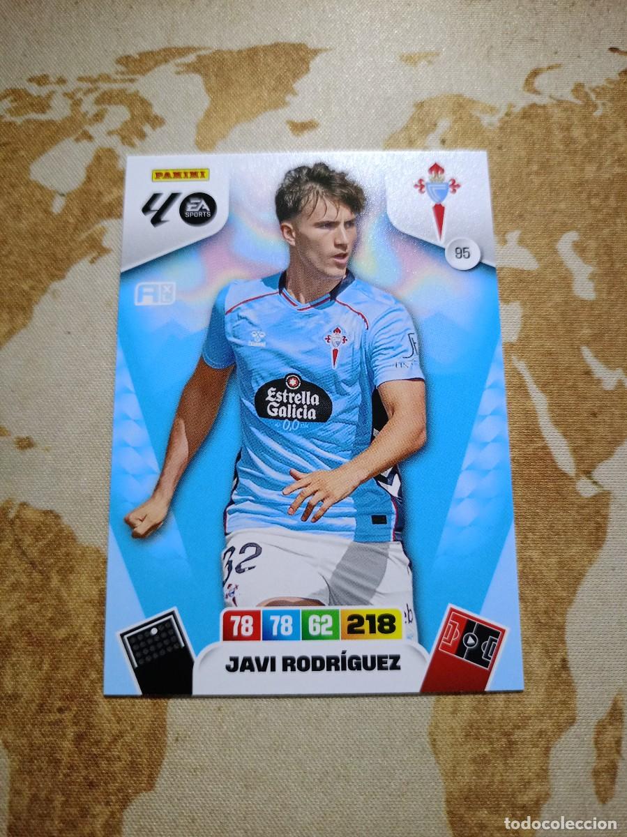 Cromos de f&uacute;tbol: Celta 95 JAVI RODR&Iacute;GUEZ Adrenalyn 2025-26