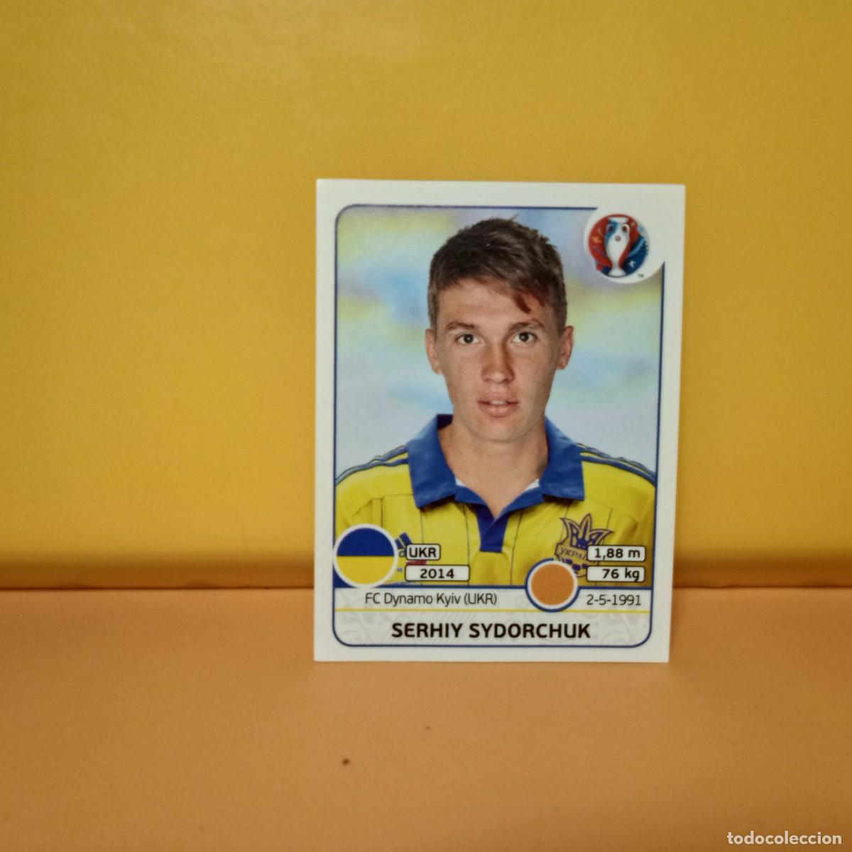 Cromos de f&uacute;tbol: PANINI EURO 2016 FRANCE; EUROCOPA FRANCIA: UCRANIA SYDORCHUK 286