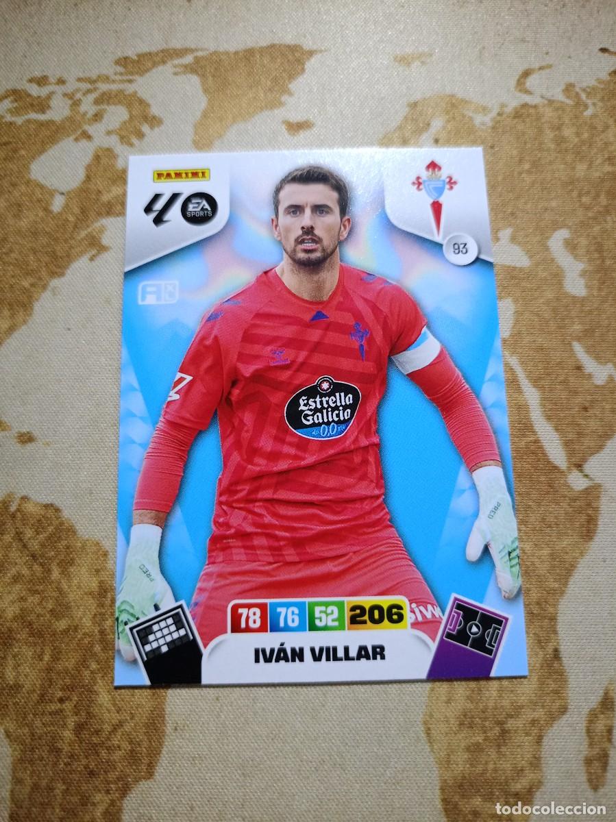 Cromos de f&uacute;tbol: Celta 93 IV&Aacute;N VILLAR Adrenalyn 2025-26