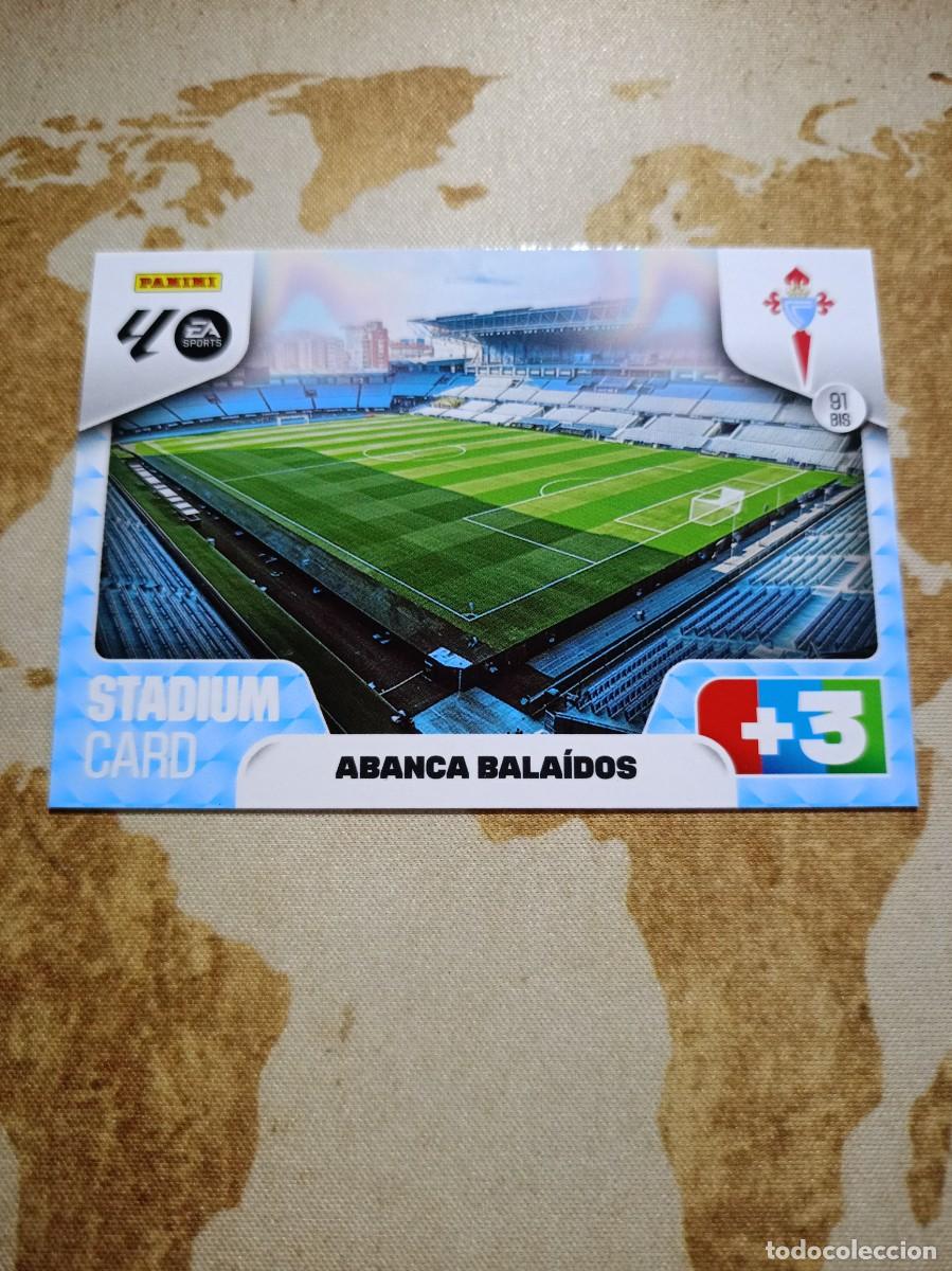 Cromos de f&uacute;tbol: Celta 91 bis ESTADIO ABANCA BALAIDOS Adrenalyn 2025-26