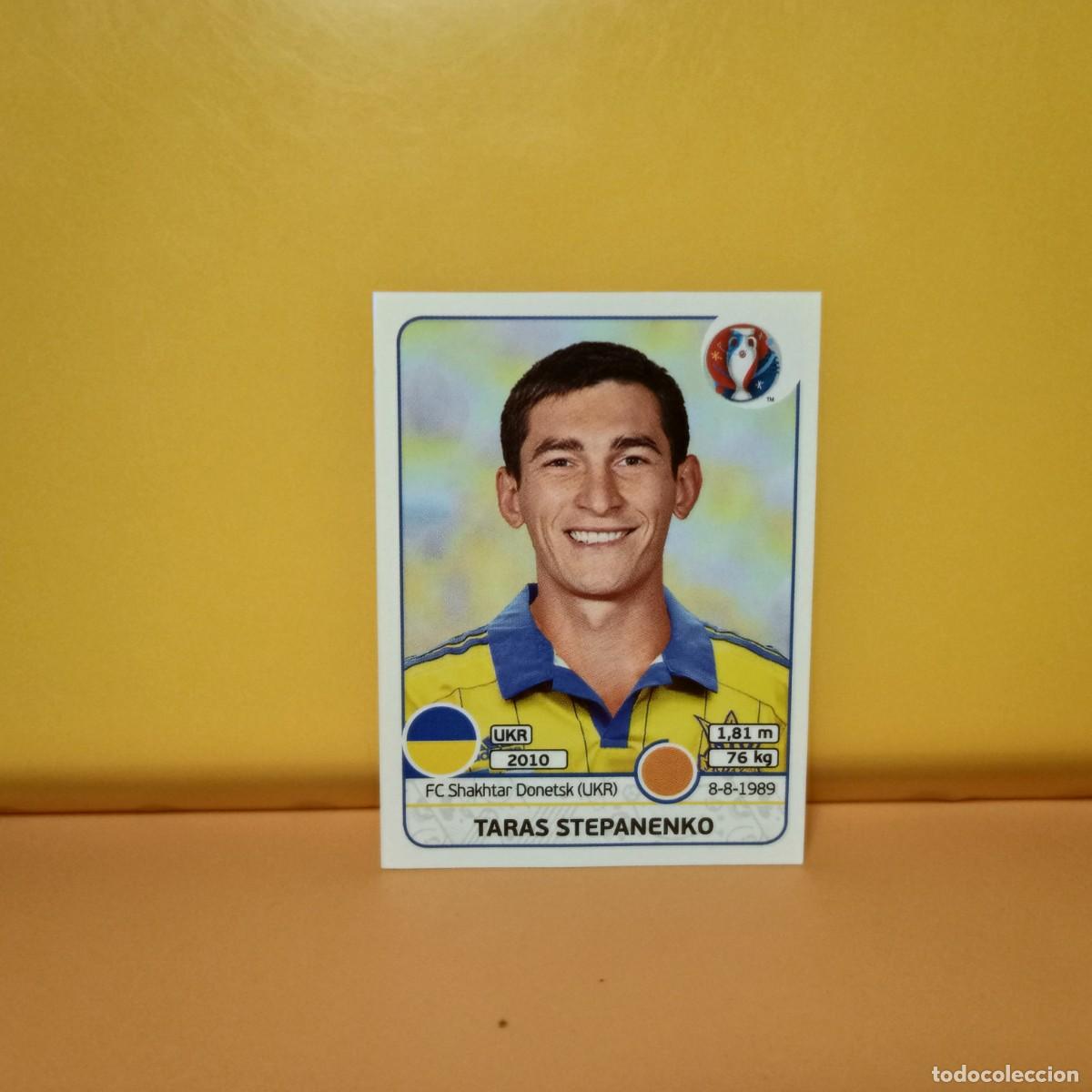 Cromos de f&uacute;tbol: PANINI EURO 2016 FRANCE; EUROCOPA FRANCIA: UCRANIA STEPANENKO 283
