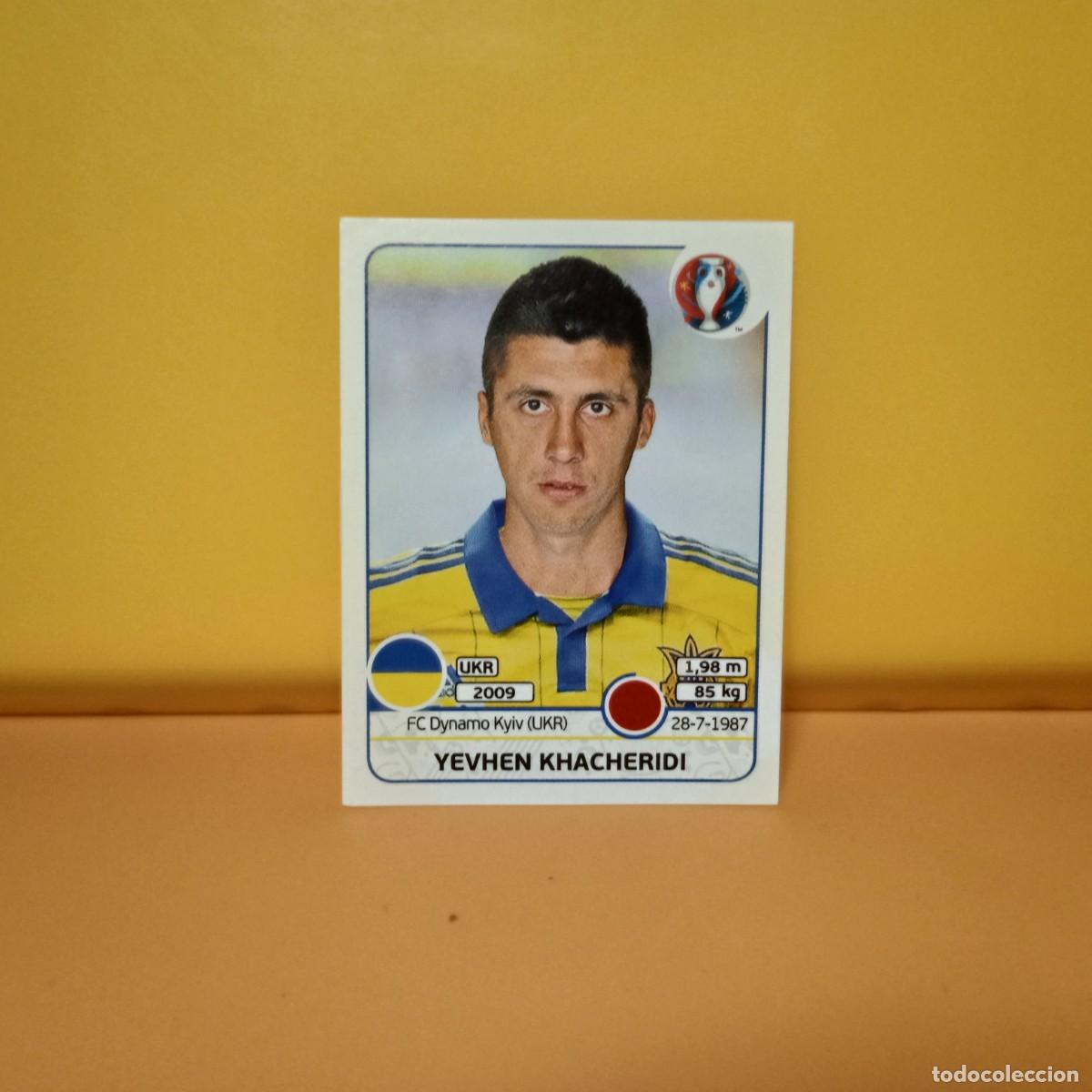 Cromos de f&uacute;tbol: PANINI EURO 2016 FRANCE; EUROCOPA FRANCIA: UCRANIA YEVHEN 276