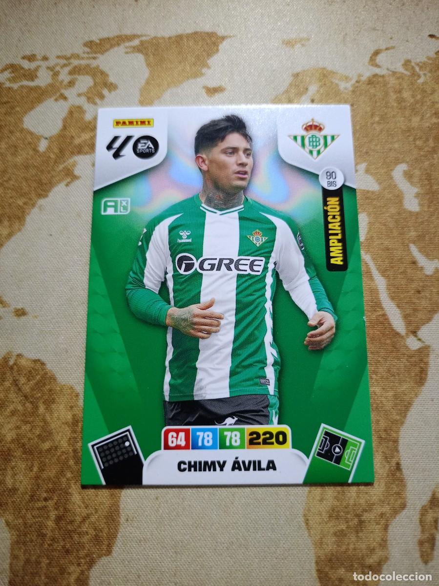 Cromos de f&uacute;tbol: Betis 90 bis CHIMY &Aacute;VILA Adrenalyn 2025-26