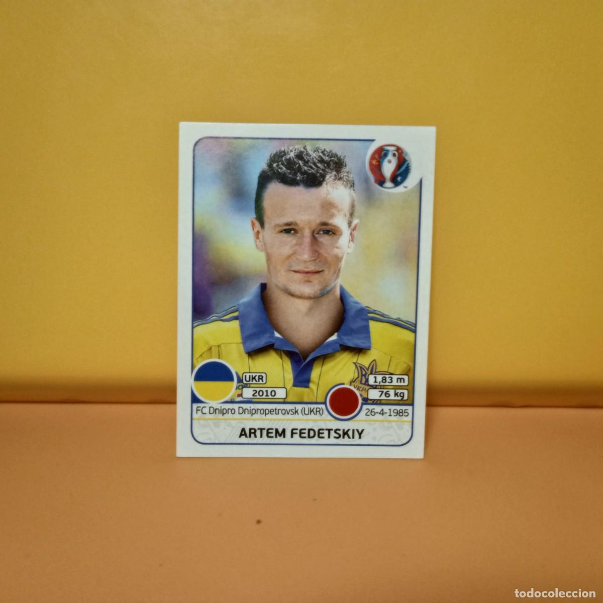 Cromos de f&uacute;tbol: PANINI EURO 2016 FRANCE; EUROCOPA FRANCIA: UCRANIA FEDETSKIY 275
