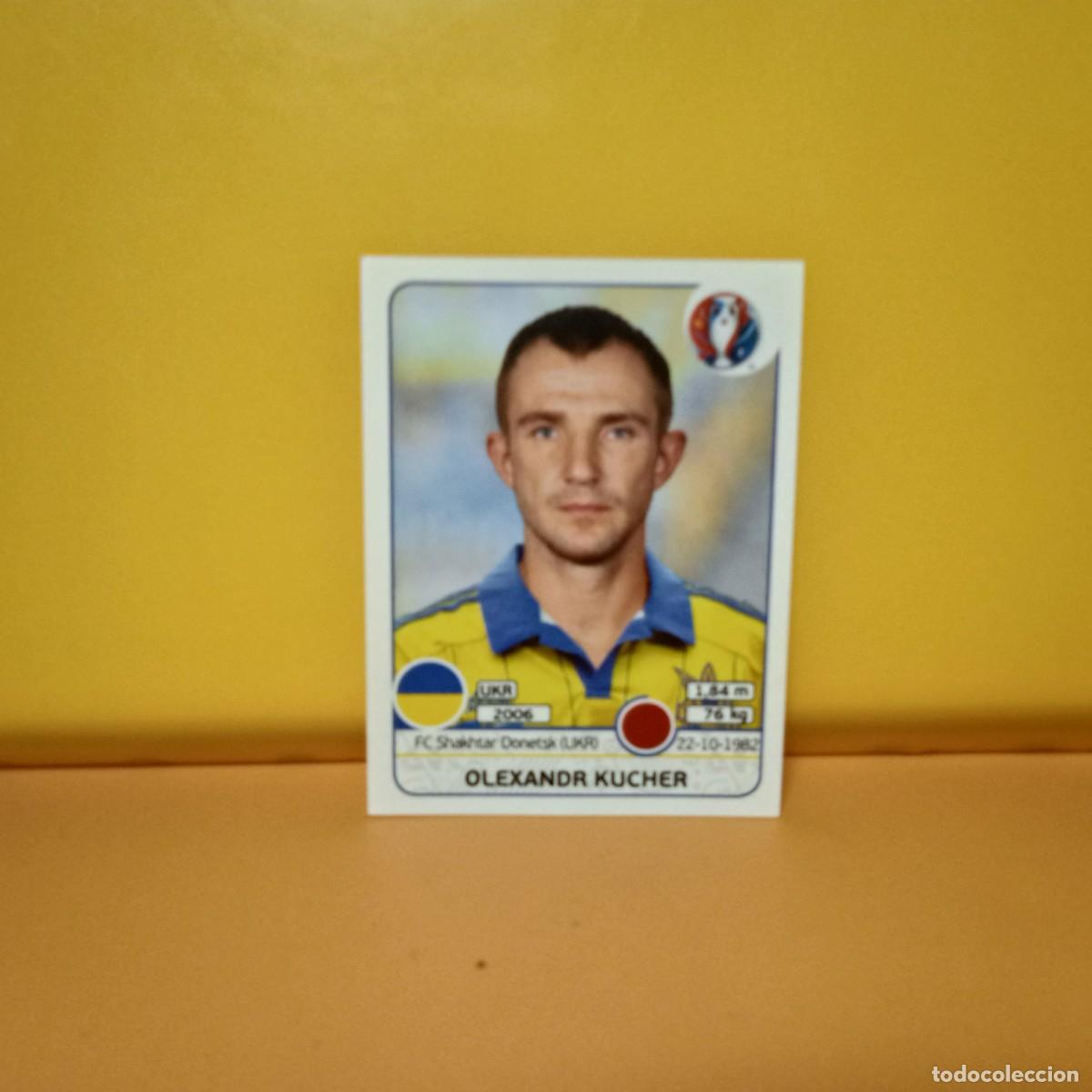 Cromos de f&uacute;tbol: PANINI EURO 2016 FRANCE; EUROCOPA FRANCIA: UCRANIA KUCHER 274