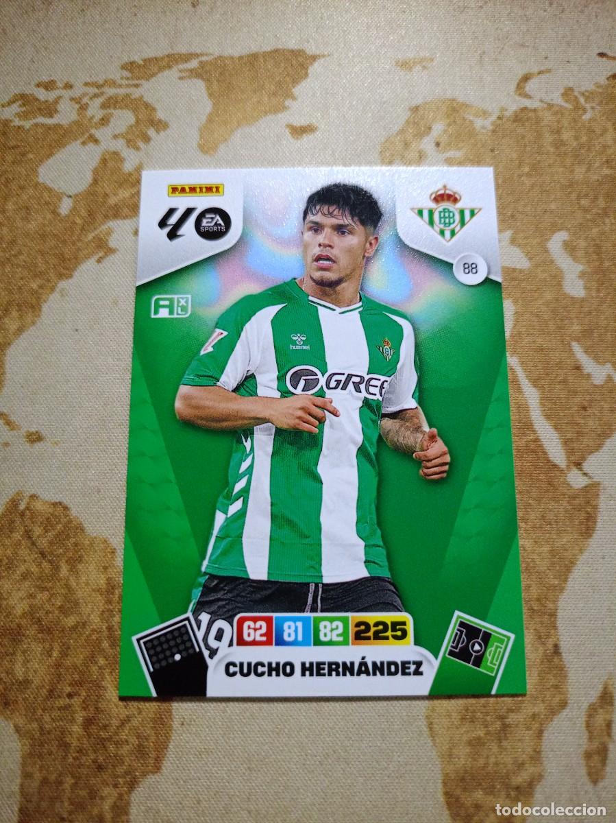 Cromos de f&uacute;tbol: Betis 88 CUCHO FERN&Aacute;NDEZ Adrenalyn 2025-26