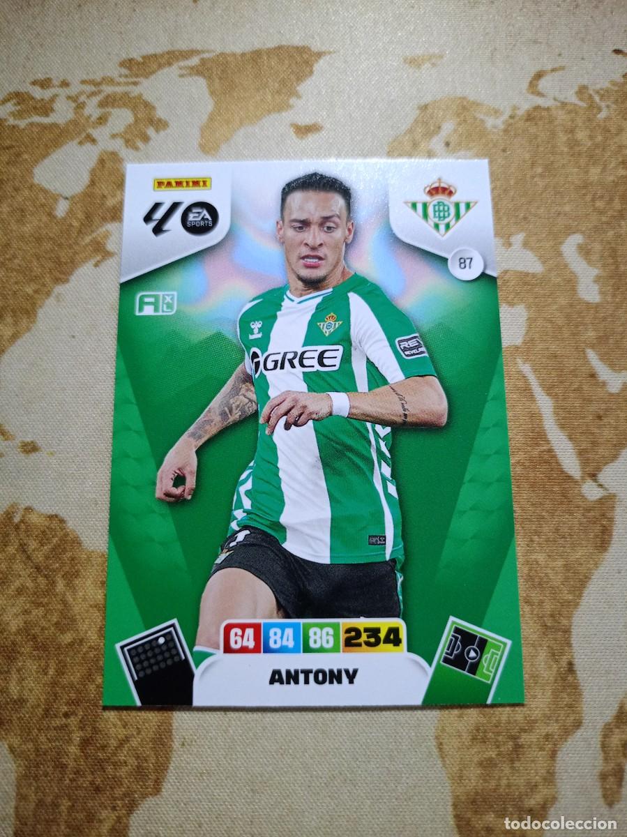 Cromos de f&uacute;tbol: Betis 87 ANTONY Adrenalyn 2025-26