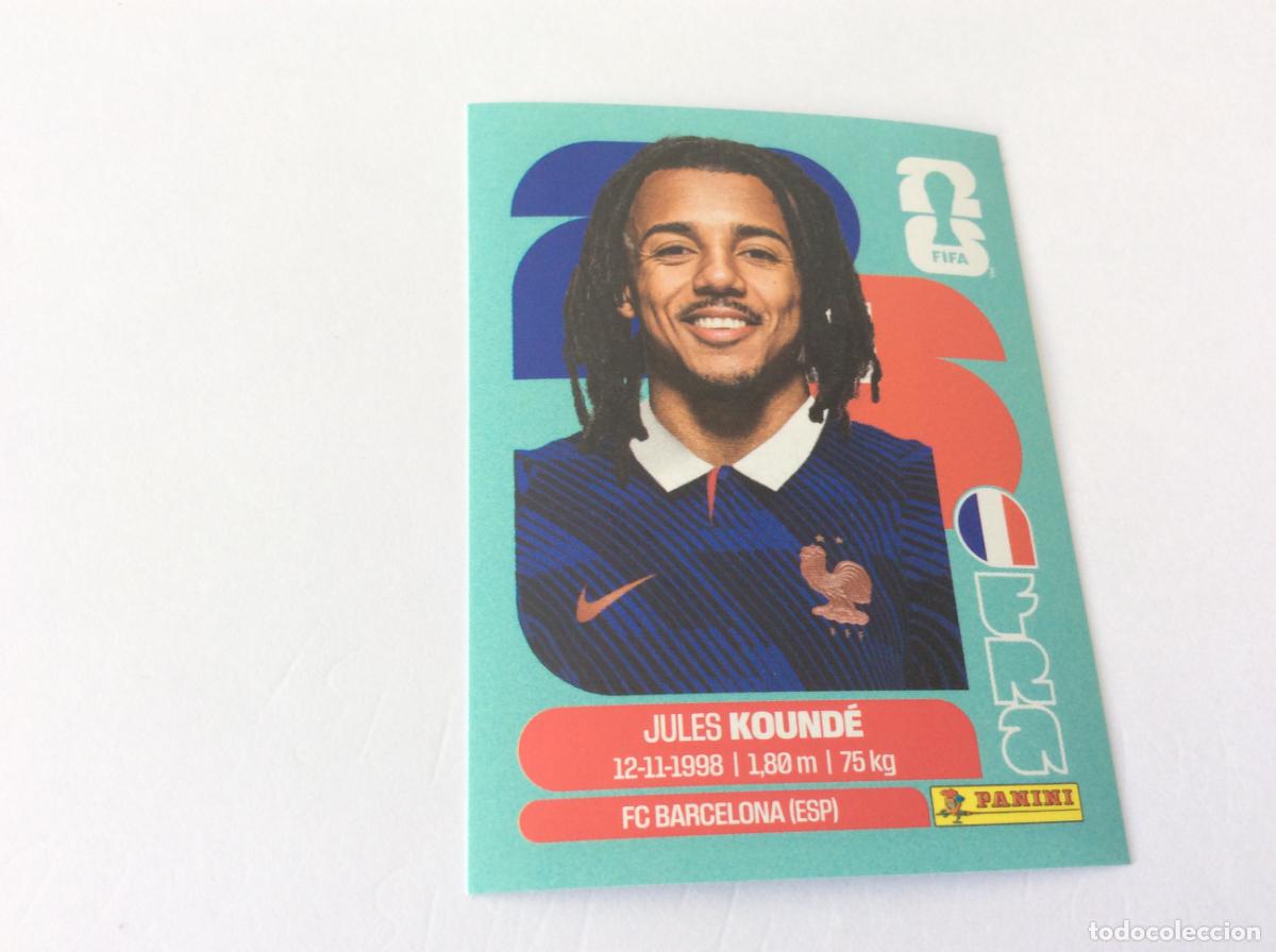 Cromos de f&uacute;tbol: FRA5 FRA 5 Jules Kounde Francia Sticker Cromo FIFA World Cup 2026 26 Panini Mundial