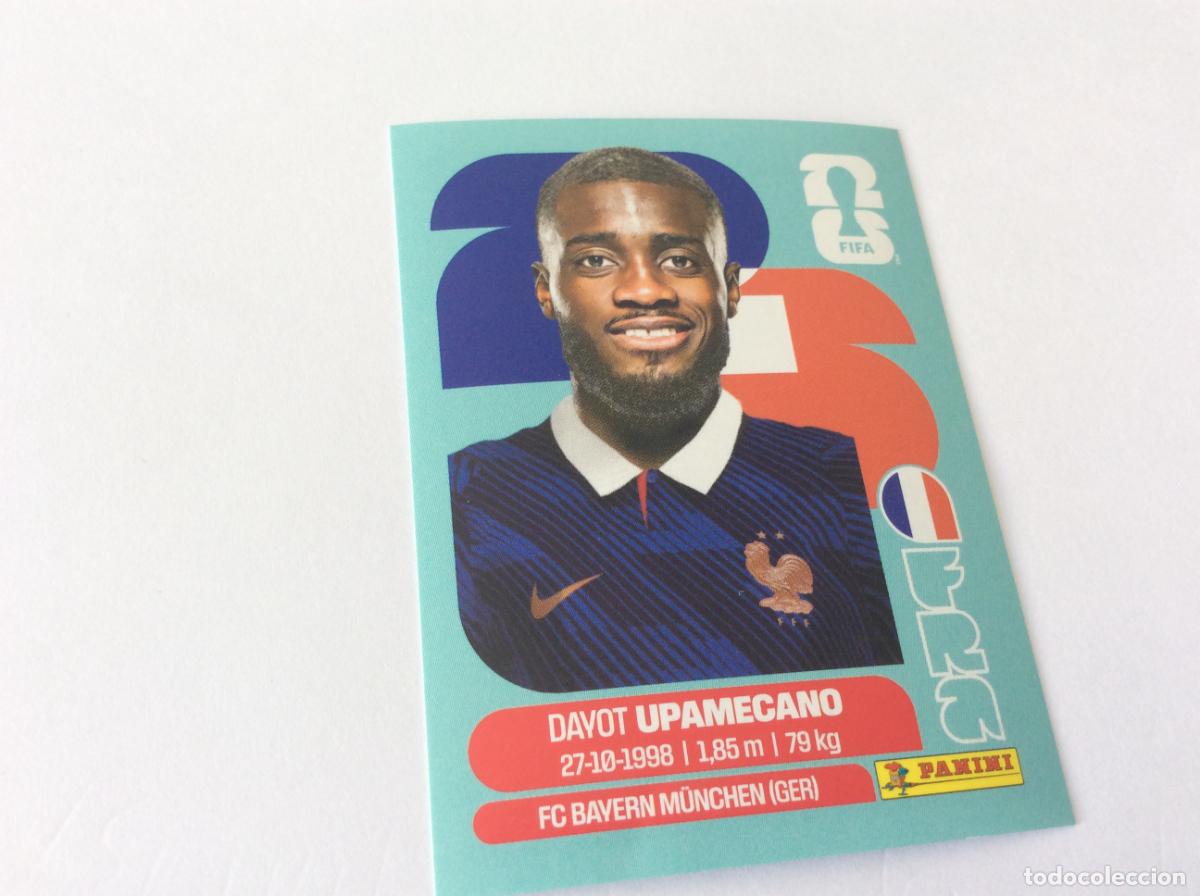 Cromos de Futebol: FRA7 FRA 7 Dayot Upamecano Francia Sticker Cromo FIFA World Cup 2026 26 Panini Mundial