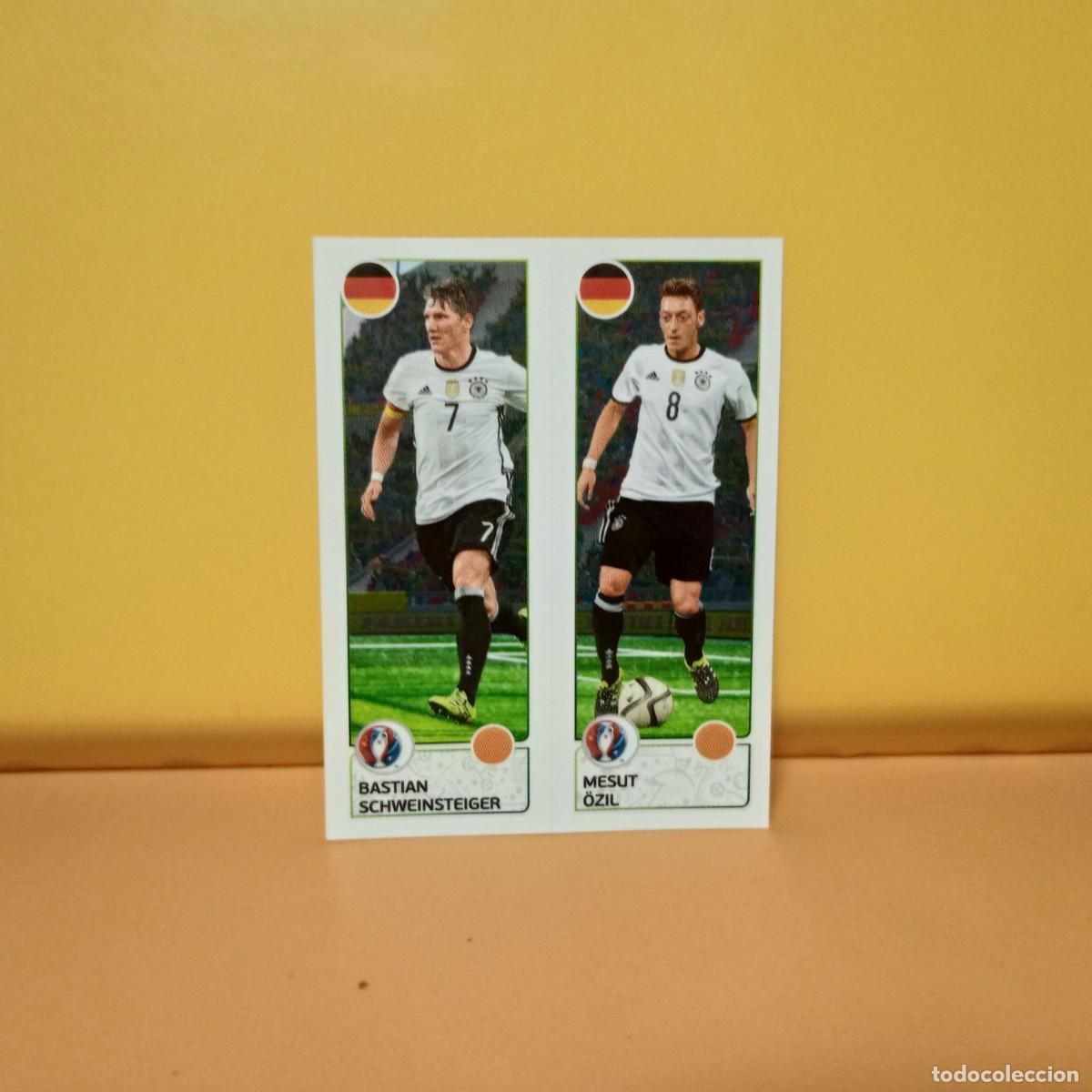 Cromos de Futebol: PANINI EURO 2016 FRANCE; EUROCOPA FRANCIA: ALEMANIA SCHWEINSTEIGER/&Ouml;ZIL 265 A/B