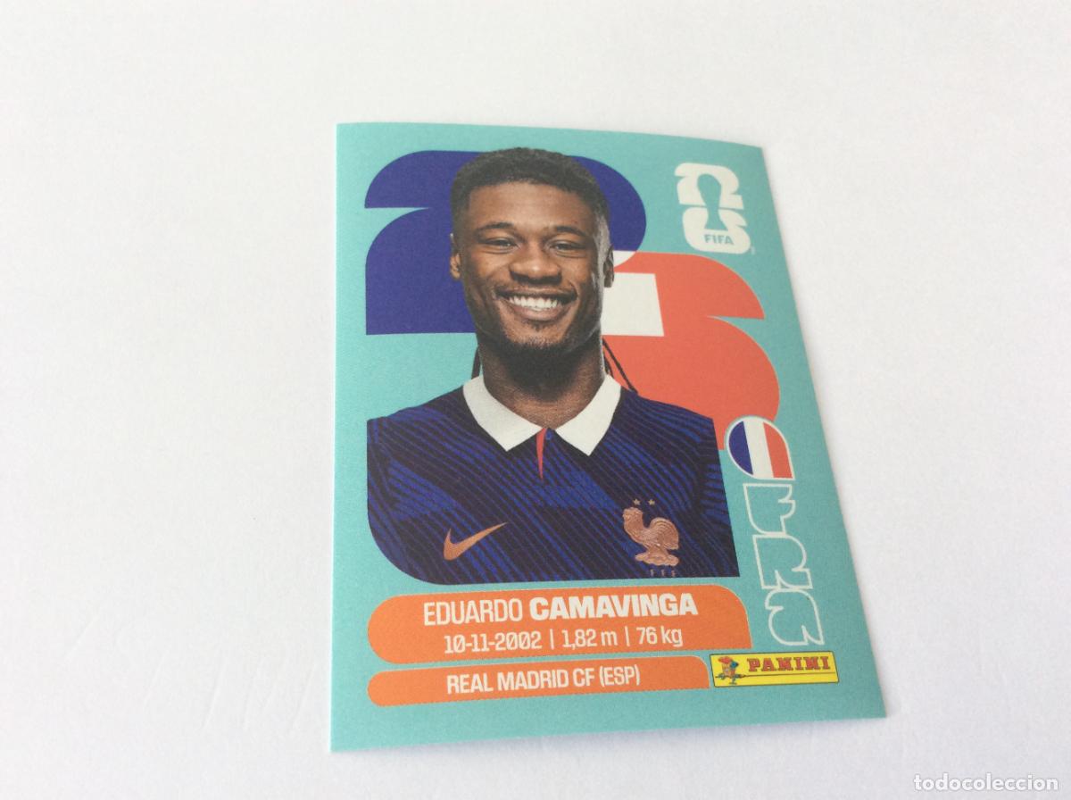 Cromos de Futebol: FRA10 FRA 10 Eduardo Camavinga Francia Sticker Cromo FIFA World Cup 2026 26 Panini Mundial