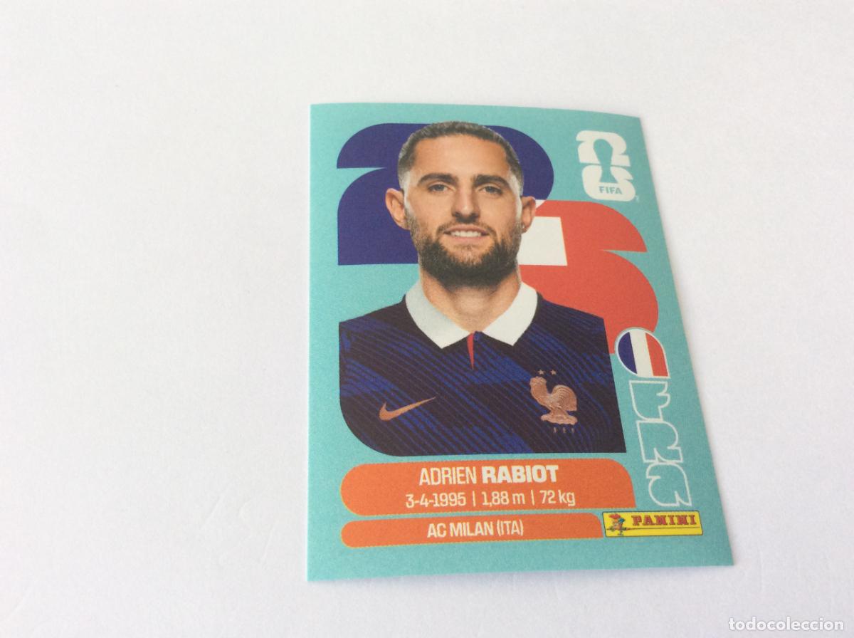 Cromos de f&uacute;tbol: FRA12 FRA 12 Adrien Rabiot Francia Sticker Cromo FIFA World Cup 2026 26 Panini Mundial