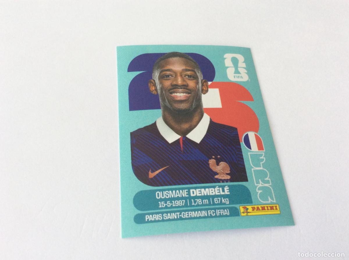 Cromos de f&uacute;tbol: FRA15 FRA 15 Ousmane Dembele Francia Sticker Cromo FIFA World Cup 2026 26 Panini Mundial