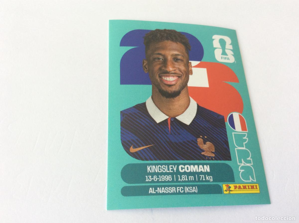 Cromos de f&uacute;tbol: FRA18 FRA 18 Kingsley Coman Francia Sticker Cromo FIFA World Cup 2026 26 Panini Mundial