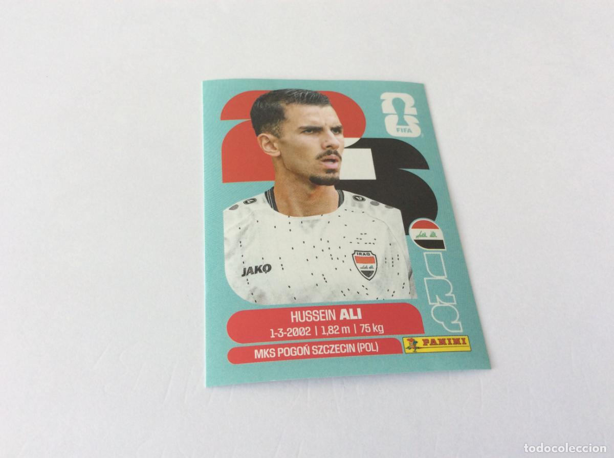 Cromos de f&uacute;tbol: IRQ4 IRQ 4 Hussein Ali Irak Iraq Sticker Cromo FIFA World Cup 2026 26 Panini Mundial