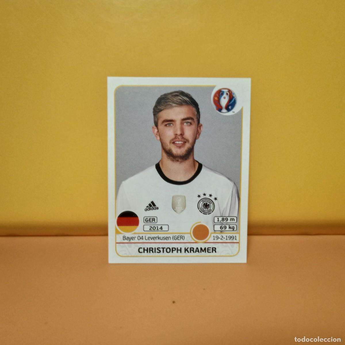 Cromos de f&uacute;tbol: PANINI EURO 2016 FRANCE; EUROCOPA FRANCIA: ALEMANIA KRAMER 252