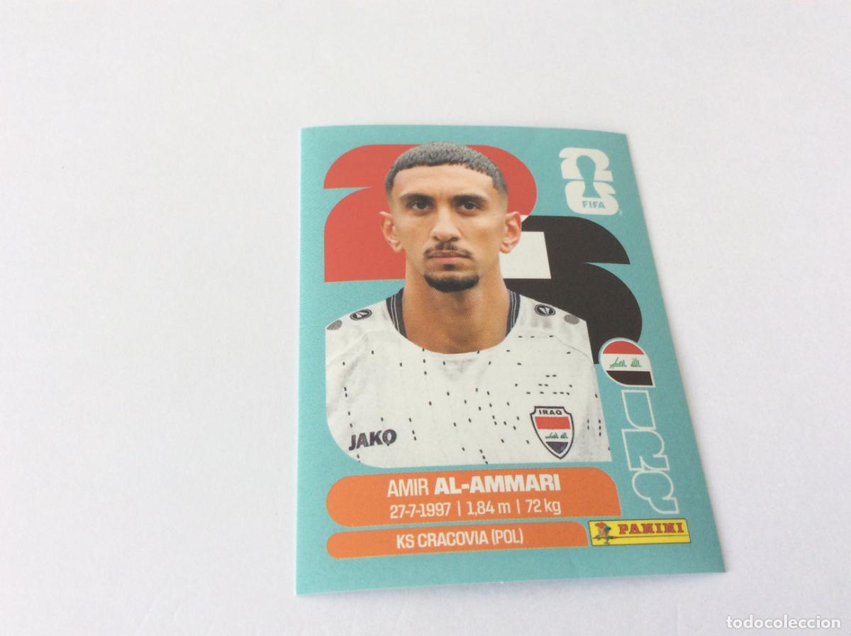 Cromos de f&uacute;tbol: IRQ10 IRQ 10 Amir Al-Ammari Irak Iraq Sticker Cromo FIFA World Cup 2026 26 Panini Mundial